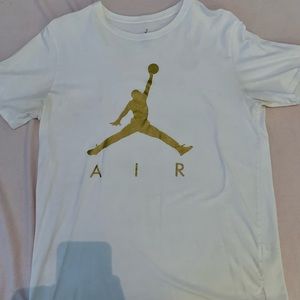 Air Jordan Jumpman Gold Logo